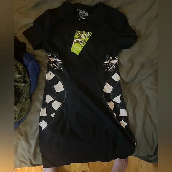 Killstar Beetlejuice mini dress - Picture 1 of 3